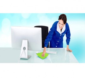 Clean commercial office interior